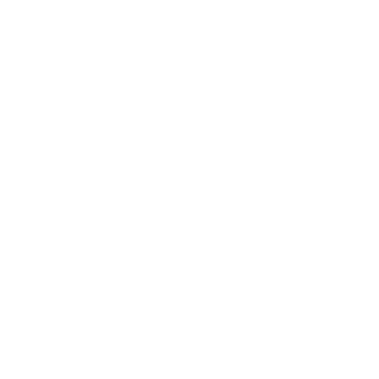 The Gent's Collective Logo - White with transparent background